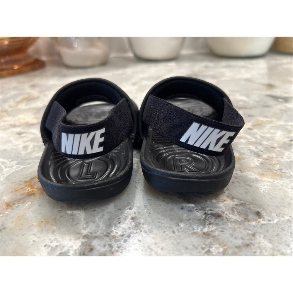 NIKE Toddler Slides BV1094-001 Kawa Slide Black Size 6C Little Kids - Picture 5 of 7